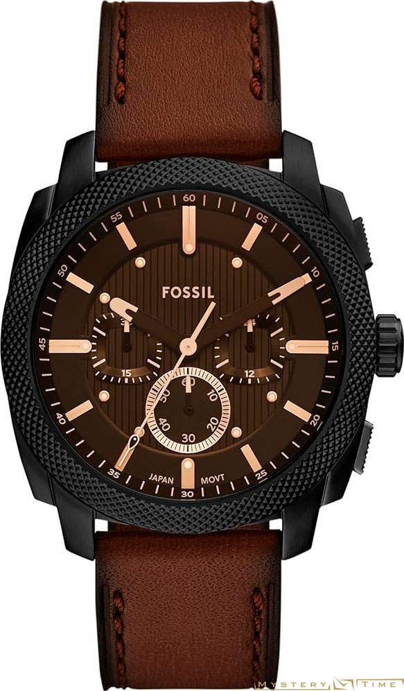 Часы американские наручные мужские кварцевые на ремне Fossil FS6101